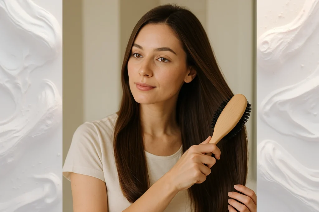 penteado-1024x683 Como Deixar o Cabelo com Brilho de Salão em Casa