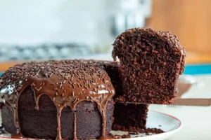 bolo de chocolate sem açúcar