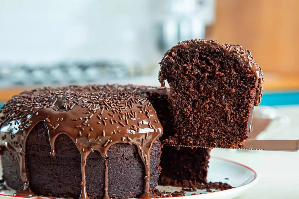 bolo de chocolate sem açúcar